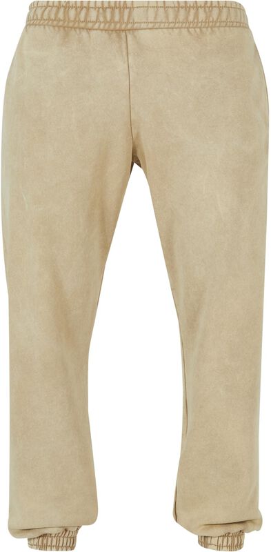 Heavy sand-washed tracksuit bottoms