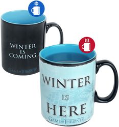 Winter is here - Heat-Change Mug, Game of Thrones, Cup