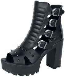 High heel with straps and buckles, Rock Rebel by EMP, High Heel
