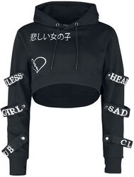 Sad girl club hoodie, Heartless, Hooded sweater