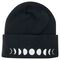 Hat with phases of the moon