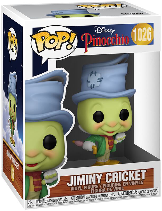 80th Anniversary - Jiminy Cricket Vinyl Figure 1026