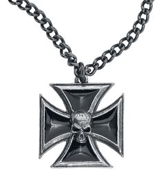 Black Knight's Cross, Alchemy Gothic, Necklace