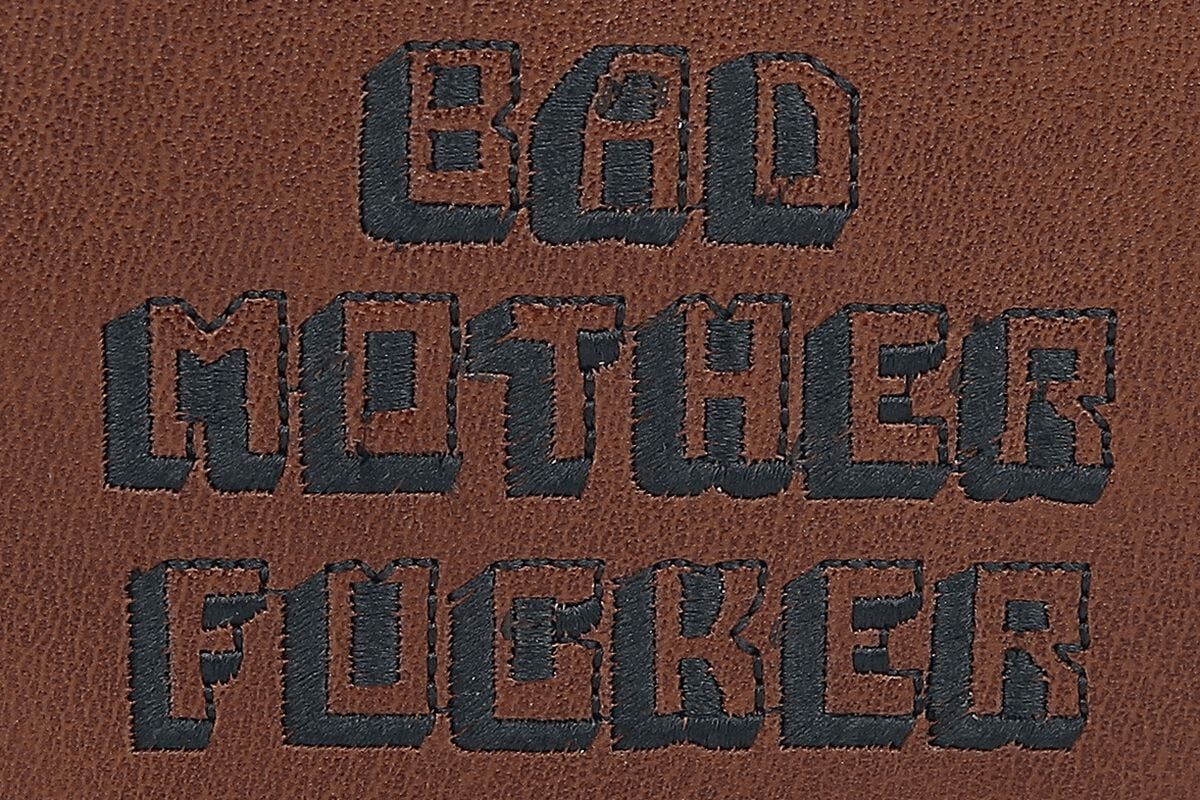 Bad Mother Fucker Pulp Fiction Wallet EMP