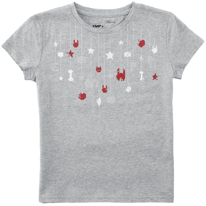 Kids’ t-shirt with rock hand and stars