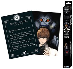 Light and Death Note - Set of 2 posters in Chibi design, Death Note, Poster