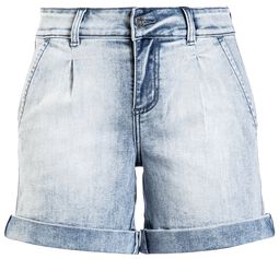 Light Blue Denim Shorts, Black Premium by EMP, Shorts