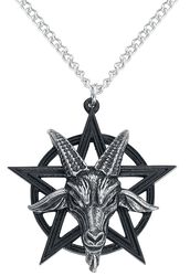 Baphomet Pendant, Alchemy Gothic, Necklace