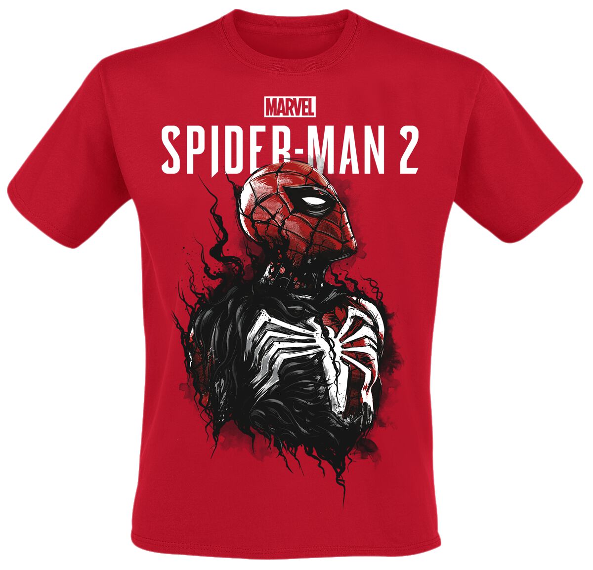 Marvel Games Spider-Man Spider Symbiote Spider-Man T-Shirt