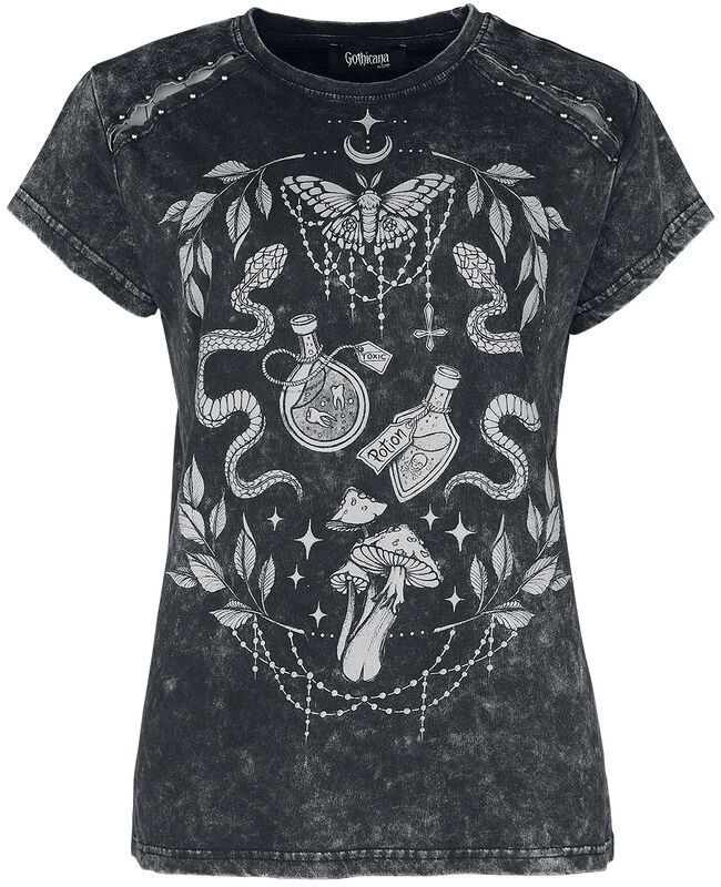 T-shirt with alchemy print