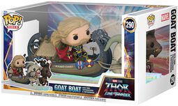 Love And Thunder - Goat Boat with Thor, Toothgnasher & Toothgrinder (Pop! Ride Super Deluxe) Vinyl Figure 290