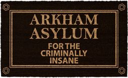 Arkham Asylum, Batman, Door Mat