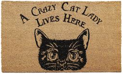 Crazy Cat Lady, Nemesis Now, Door Mat