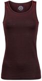 Coloured Burnout Top, RED by EMP, Top