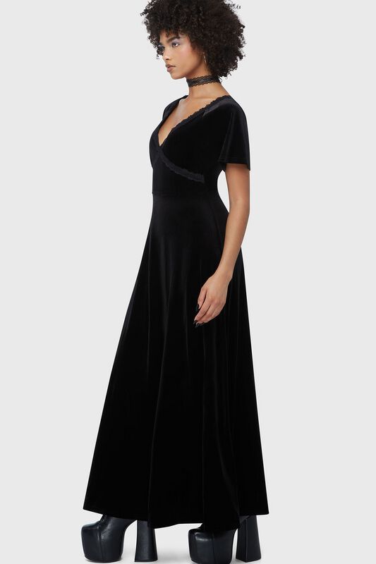 Beneath The Eclipse - Echelia'S Muse Maxi Dress | Killstar Maxi Dress | EMP Beneath The Eclipse - Echelia'S Muse Maxi Dress | Killstar Maxi Dress | EMP