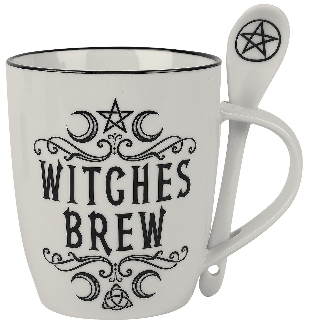CM1A - Witch Double-sided Single Mug - Alchemy of England