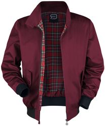 Larger Than Life Bomber Jacket, RED by EMP, Between-seasons Jacket