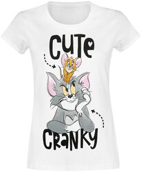 Cute And Cranky, Tom And Jerry, T-Shirt