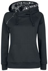 Double Hood, Black Premium by EMP, Hooded sweater