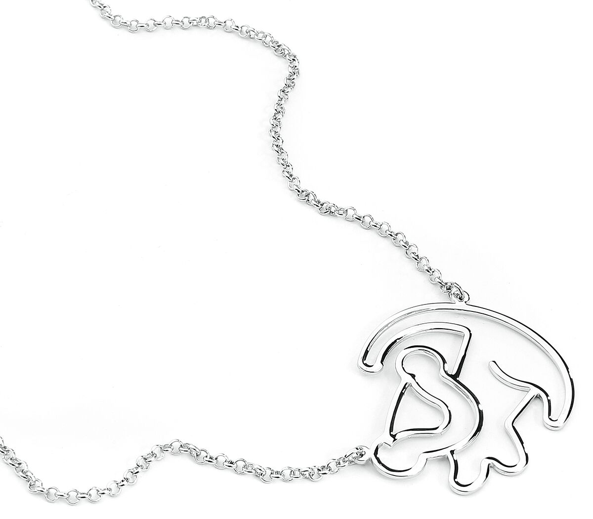 Disney By Couture Kingdom Simba Silhouette The Lion King Necklace Emp