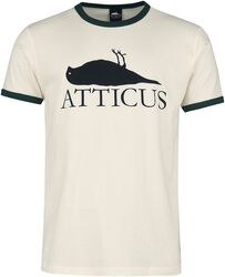 Brand Logo Ringer T-Shirt, Atticus, T-Shirt