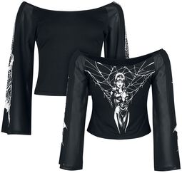Gothicana X Elvira long sleeve, Gothicana by EMP, Long-sleeve Shirt