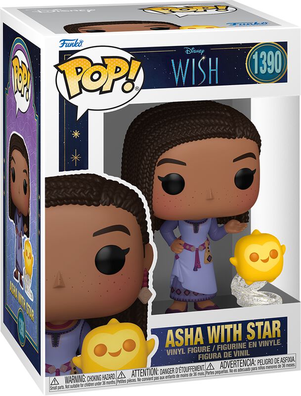 Asha with Star vinyl figurine no. 1390