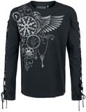 Cut The Cord, Gothicana by EMP, Long-sleeve Shirt