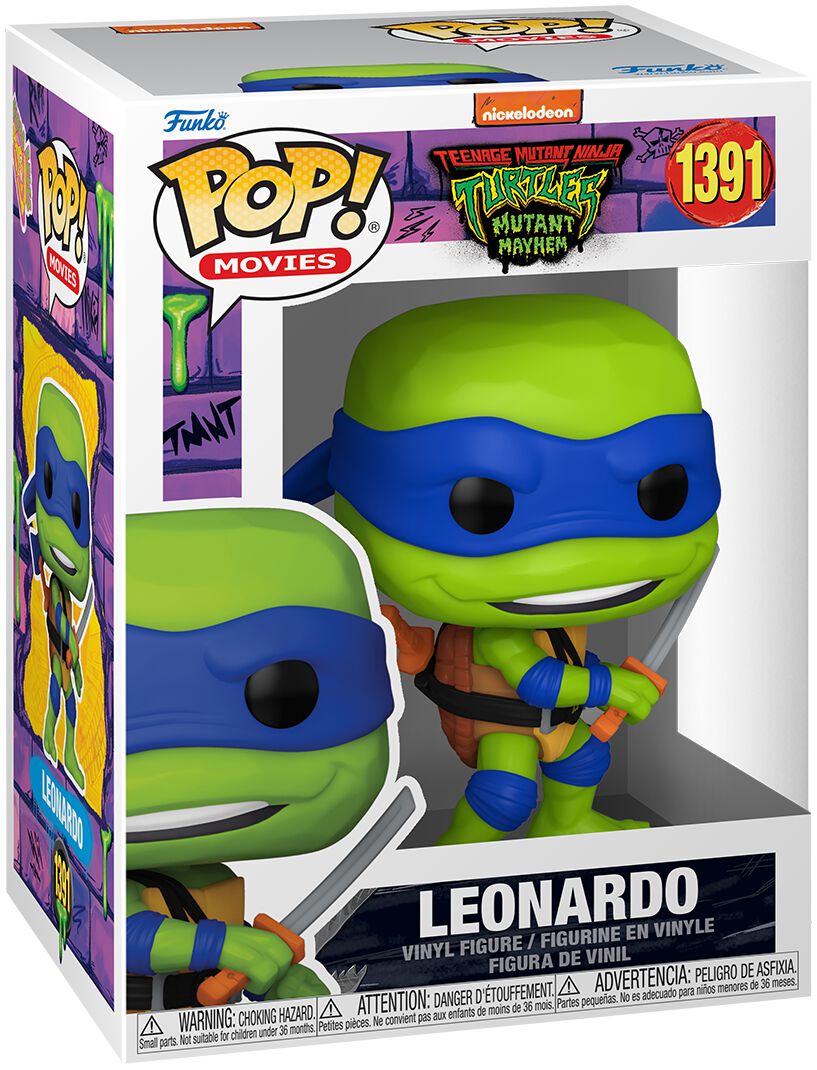 Teenage Mutant Ninja Turtles: Mutant Mayhem Movie Turtles Leonardo Basic  Figure
