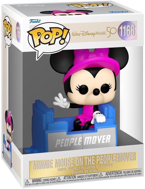 Walt Disney World 50th - People Mover Minnie Vinyl Figure 1166