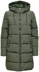 Dolly Long Puffer Coat, Only, Coats