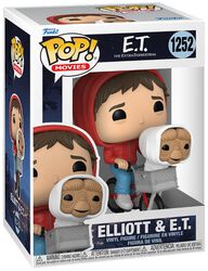 Elliot and E.T. vinyl figurine no. 1252, E.T. - the Extra-Terrestrial, Funko Pop!