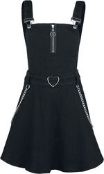 Love Me Right Dungeree Style Dress, Jawbreaker, Short dress