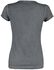 Grey T-shirt with Lacing and Print