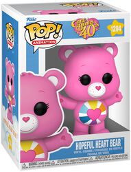 Care Bears 40th anniversary - Hopeful Heart Bear Pop! Animation (Chase Edition possible) vinyl figurine no. 1204