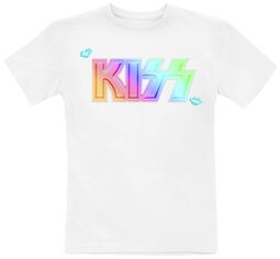 Kids - Pride Gradient Logo, Kiss, T-Shirt