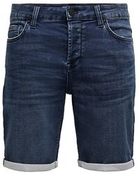 ONSPly Life Reg D Blue Slim Fit, ONLY and SONS, Shorts