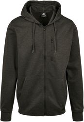 Taped tech fleece full-zip hoodie, Southpole, Hooded zip