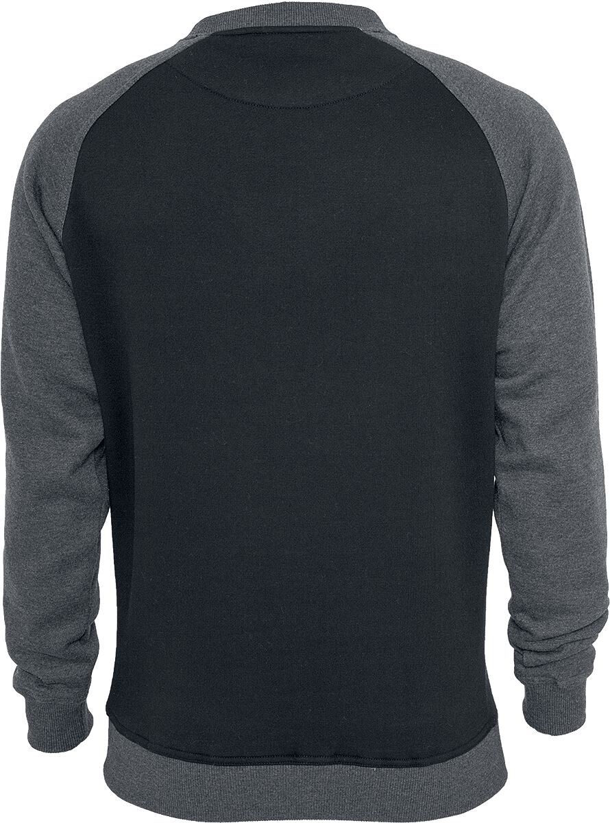 Urban Classics 2-tone Raglan Crewneck Pullover 2 farbig Sweater Sweatshirt Hoody