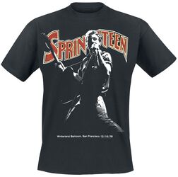 Winterland Ballroom Singing, Bruce Springsteen, T-Shirt