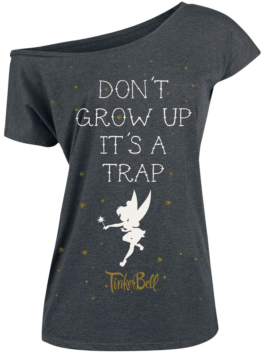 Tinker Bell - Don't Grow Up | Peter Pan T-Shirt | EMP, image size:893x1200