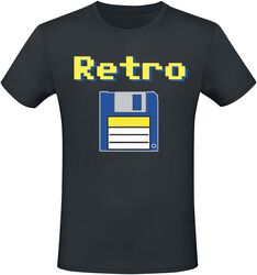 Retro - Floppy disc, Gaming, T-Shirt