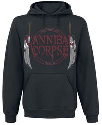 Knife, Cannibal Corpse, Hooded sweater