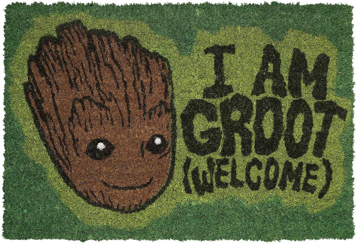 Vol 2 I Am Groot Welcome Guardians Of The Galaxy Door Mat Emp But what is the mysterious alpha groot form teased by vin deisel, and what final growth stage will groot reach in guardians of. vol 2 i am groot welcome