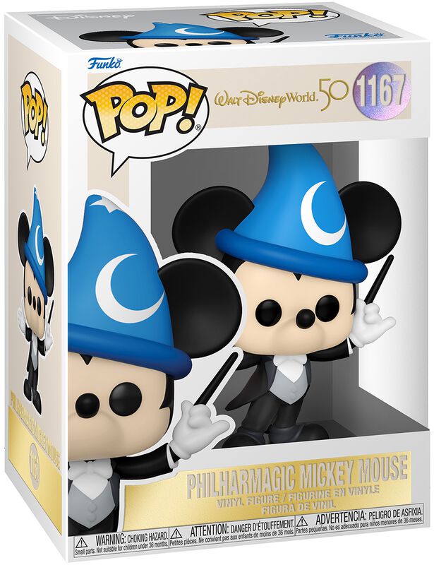 Walt Disney World 50th - Philharmagic Micky Maus Vinyl Figure 1167