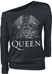 Crest Vintage, Queen, Long-sleeve Shirt