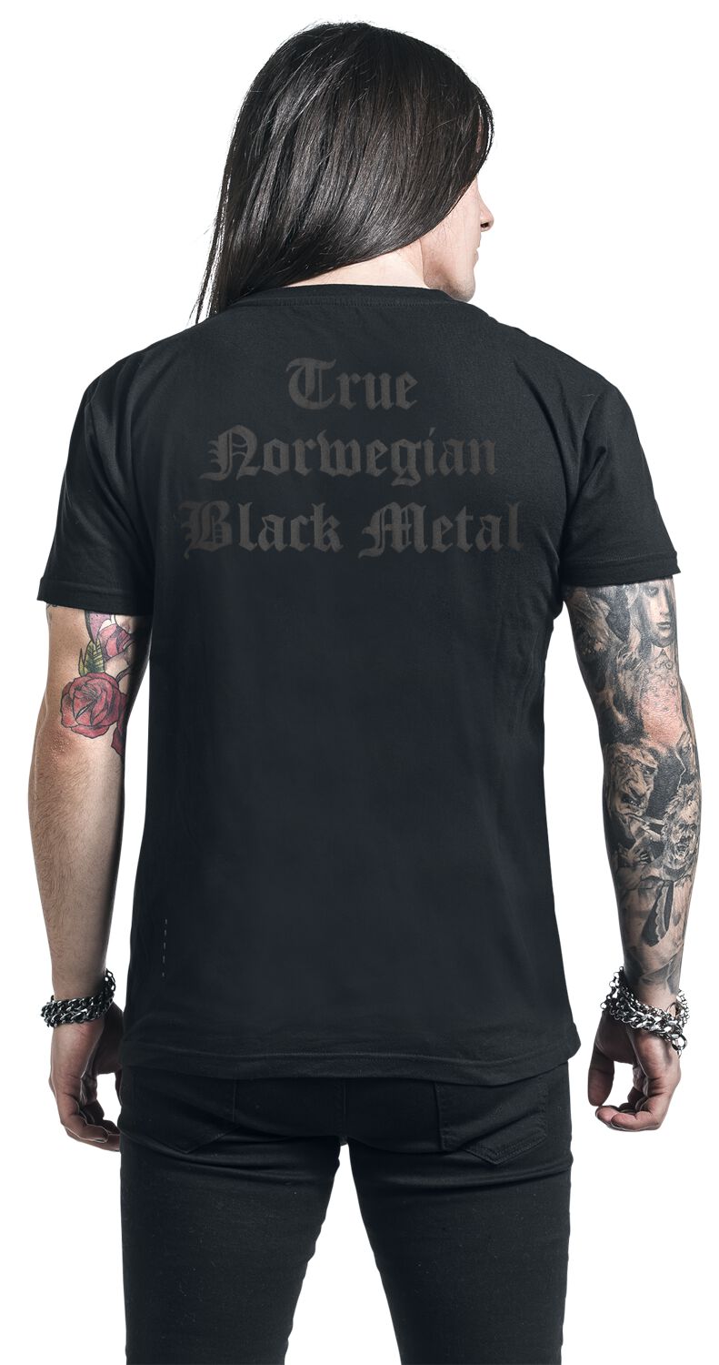 Official Licensed-Darkthrone-True Norwegian Black Metal T Shirt Black Metal