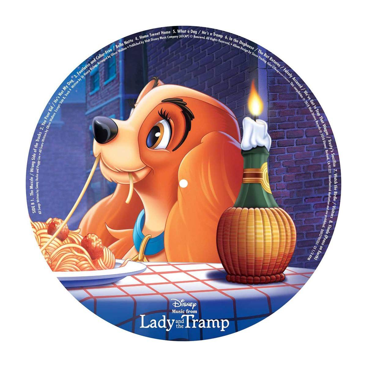 N5fvtxfmdpyfm Disney's lady and the tramp digital christmas art for use as christmas cards or wall art. 2
