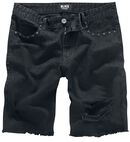 Destroyed Shorts, Black Premium by EMP, Shorts