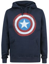 Shield Logo, Captain America, Hooded sweater
